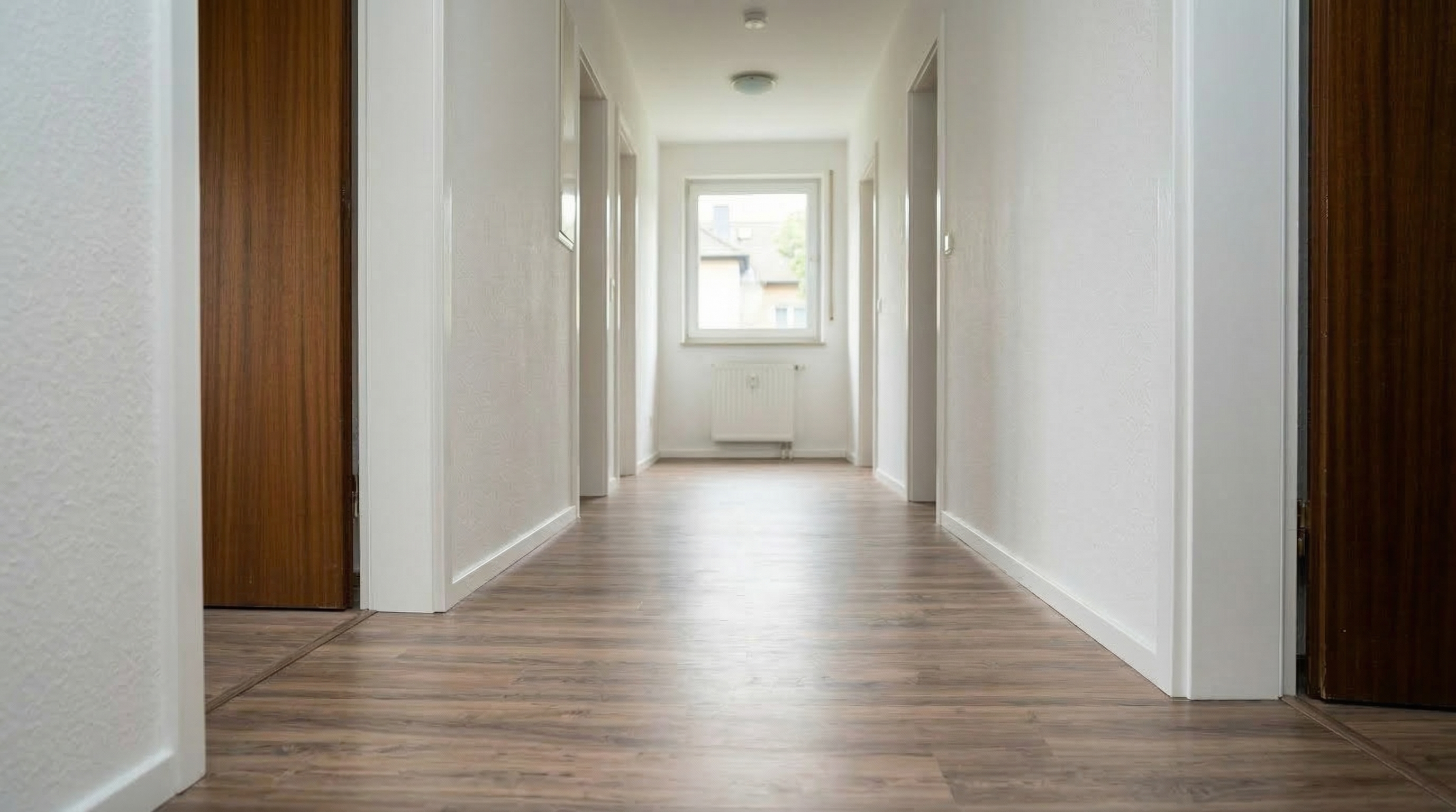 Nachher: Neu lackierte Küchenfronten