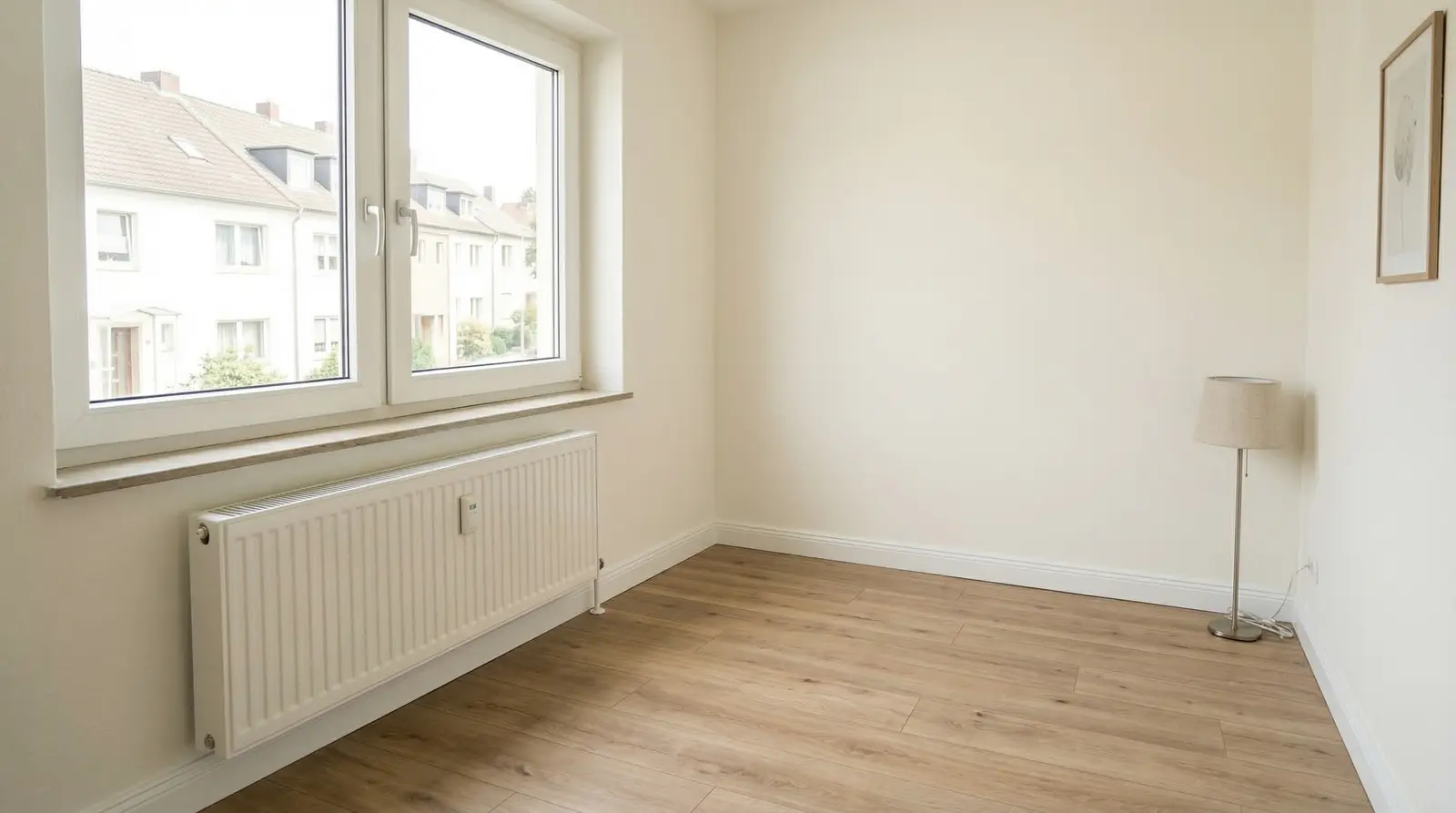 Nachher: sanierte und wiederhergestellte Wandfläche