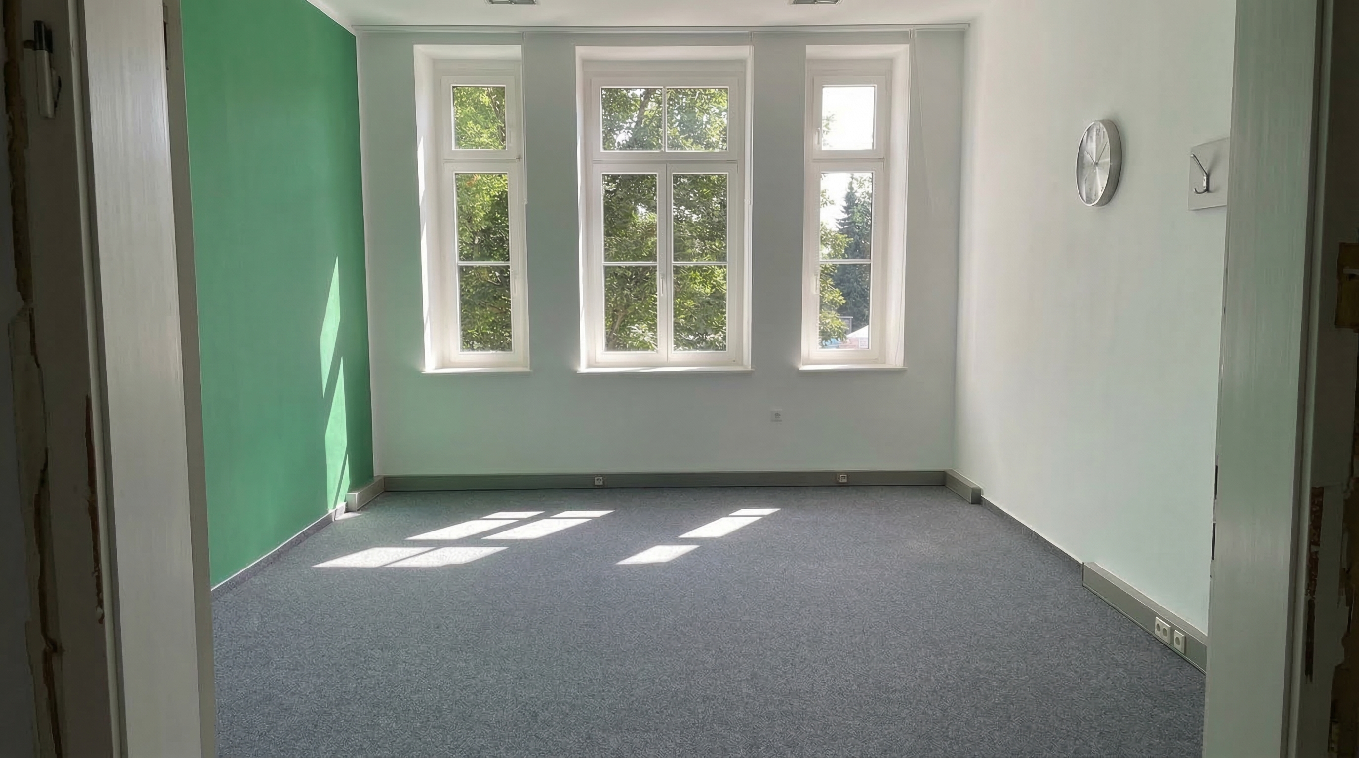 Teppichboden-Verlegung